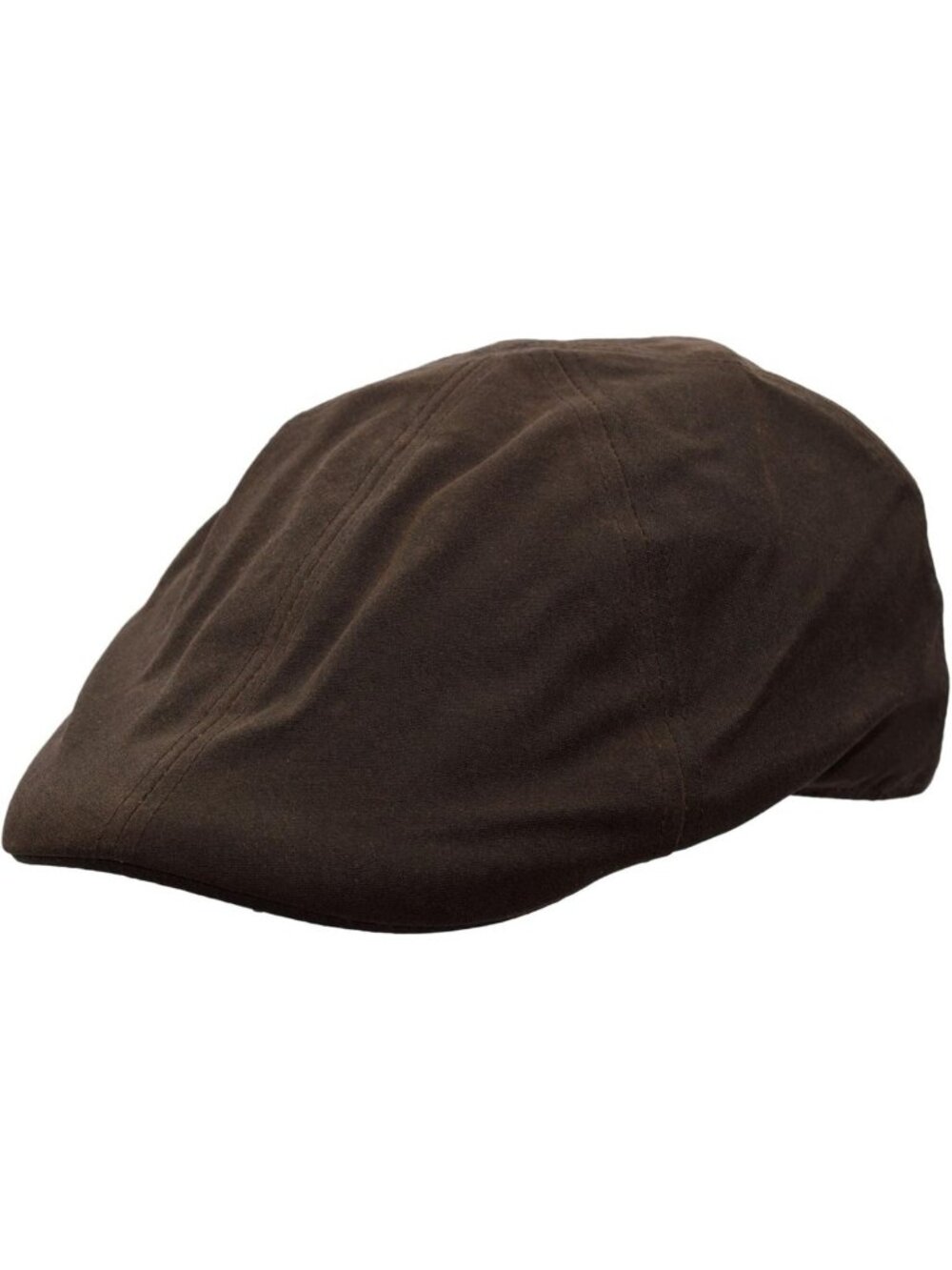Unisex Waxed Cotton Duckbill Cap | Classic Flat Ivy Style Outdoor Hat
